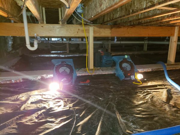 Crawlspace Water Removal in Rochester
